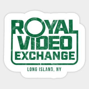 ROYAL VIDEO LONG ISLAND NEW YORK Sticker